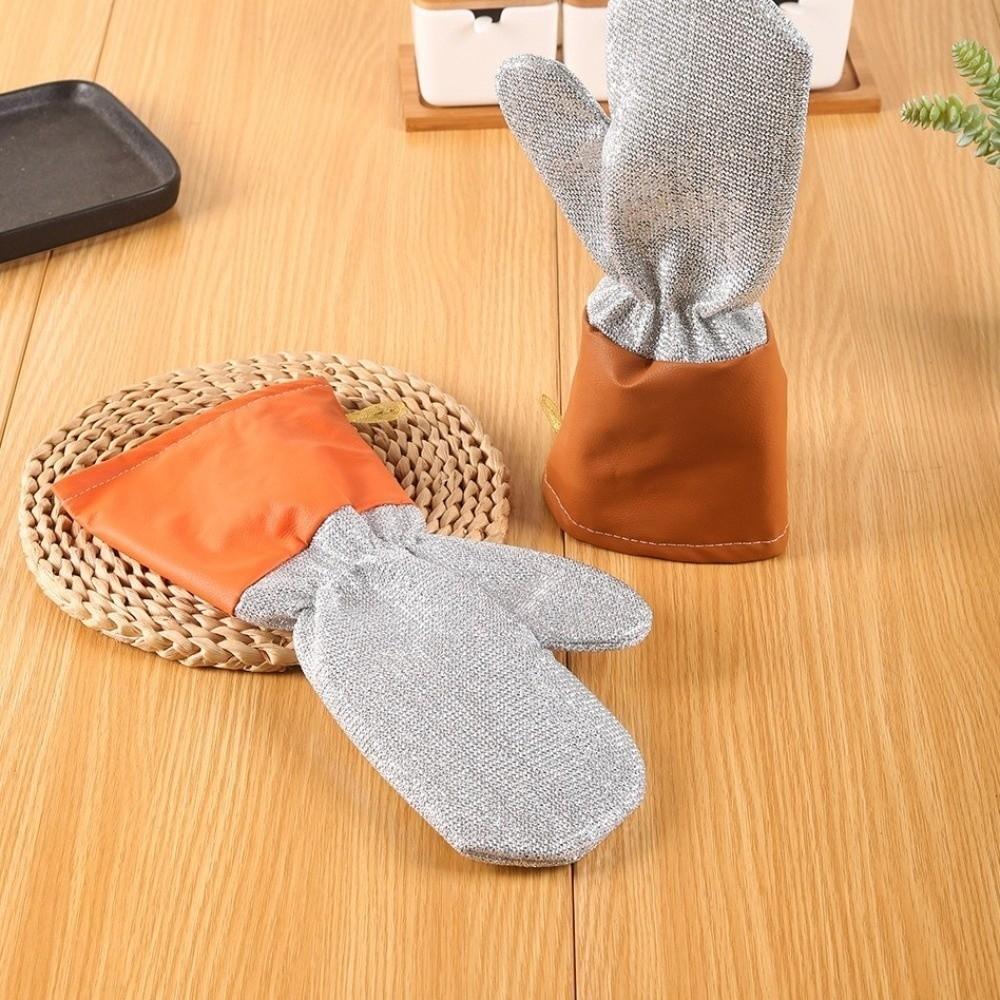 2 Pairs Thickened Dish Washing Gloves Waterproof Housekeeping Gloves Kitchen Cleaning