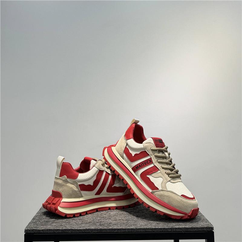 Scarpe autunno e inverno nuove in pelle a taglio basso in velluto calde casual in cotone scarpe con plateau