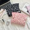 New Leopard Print Travel Cosmetic Lipstick Portable Storage Bag Women Makeup Handbags Cosmetic Organizer Pouch Clutch Hand Bags