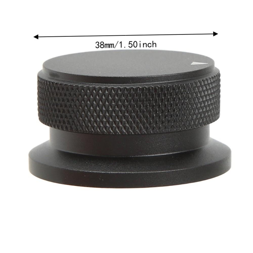 Aluminum Alloy Guitar Knob Set Black Color Volume Tone Control Knob Electric Guitar Accessory