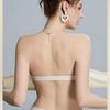 Summer Strapless Bra for Women Invisible Back Wrapped Chest and Tied Chest Plus Size Bra
