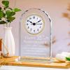 Contemporary 70mm Quartzs Clock Motor Gold Tones Finish Plastic Metal Construction Integration For Wall