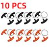 1/2PCS Portable Stainless Steel Wire Saw with Finger Handle Outdoor Camping Hiking Pocket Manual Cutting Chain Saws Survive Tool