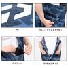 DAIWA PU Ocean Half Overalls Navy DR-6323P