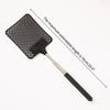 High Quality Fly Swatter Black Mosquito Swatter with Extendable Stainless Steel Handle for Versatile Use