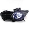 Pair Car Front Lower Bumper Fog Light Grilles Cover Headlights Fog Lamp Set With Wiring Harness For Ford Mondeo Fusion
