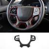 Carbon Fiber ABS Steering Wheel Trim Panel For Honda Pilot 2015-