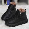 Women'S Warm Snow Boots with Thickened Soles, High-Top Ankle Boots, And Casual Footwear for Winter.