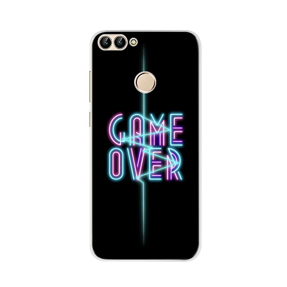 For Huawei P Smart Case TPU Soft Silicon Lavender Flower Back Cover Phone Case For Huawei P Smart 2018 FIG-LX1 PSmart Case 5.65"