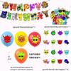 Rhythm Box-themed Birthday Balloons for Children's Party Decorations