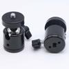 Universal 1/4" Swivel Mini Ball Head Tripod Mount Adapter For GoPro 13 Insta360 DSLR Camera Camcorder Light Bracket Accessories