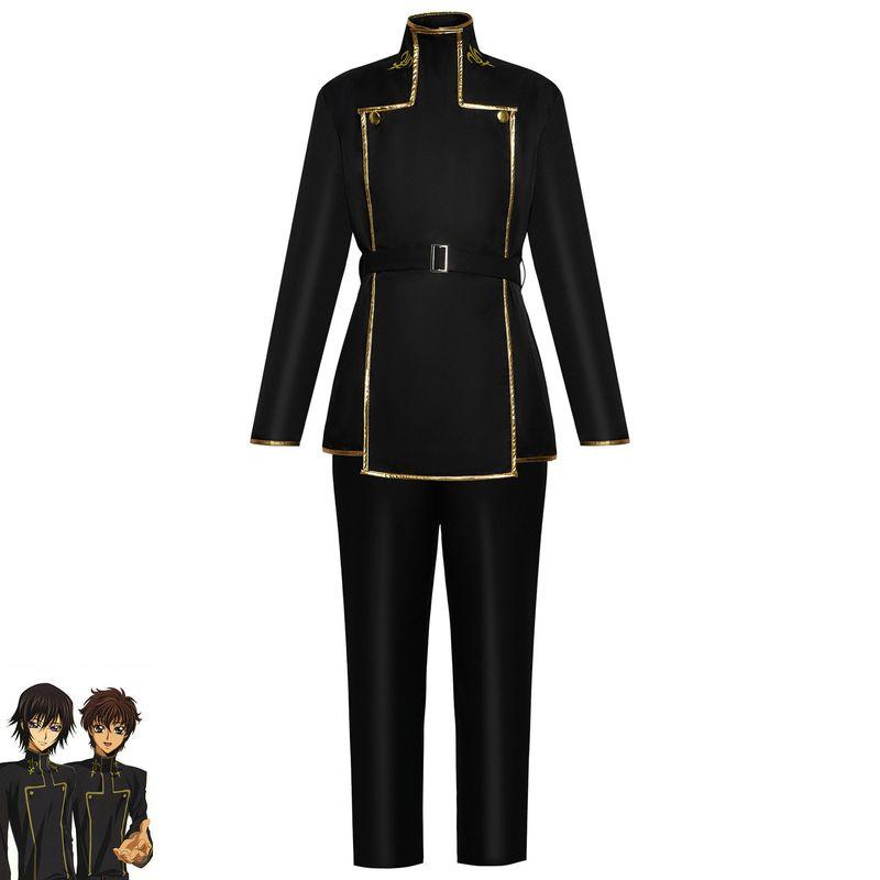 Halloween Code Geass: Lelouch of the Rebellion Cosplay Lelouch Cosplay Anime Stage Costume