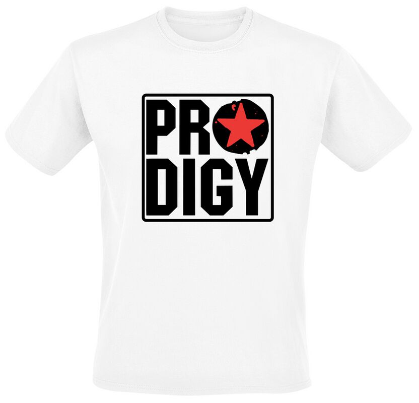 Red Star The Prodigy Band T-Shirt 100% Cotton Graphic Tee Men Women Summer Streetwear Top S разноцветный