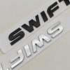 AAGN1 Pre SUZUKI Swift ABS Predný znak na auto Logo zadného kufra 3D odznak Nálepka Modifikovaná dekorácia s písmenami