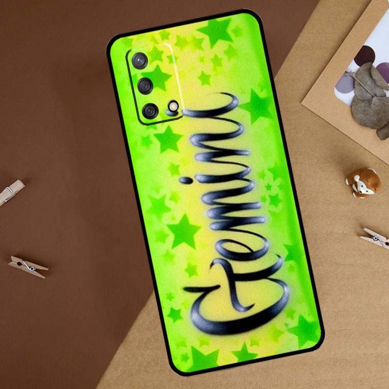 Aries Leo Libra Pisces Aquarius For Oppo A16 A76 A96 A40 A60 A80 A74 A94 A54 A18 A38 A58 A78 A98 A15 A57S A17 A77 Phone Case