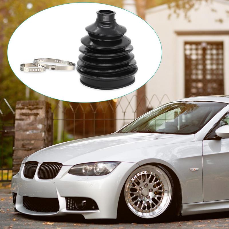 Universal CV Boot Universal Split CV Boot Kit Driveshaft Stretchy Outer Gaiters Durable CV Joint Boot Kit Drive Shaft Constant