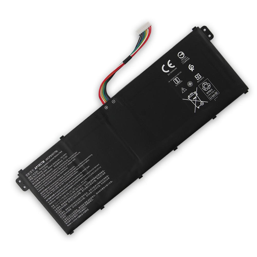 ACER Swift 5 SF514-54GT SF514-54T SF514-55T SF313-52T SF514-55T SF313-52G AP18C7M AP18C7K Dizüstü Bilgisayar Bataryası 3634mAh için Şarj Edilebilir Lityum Pil