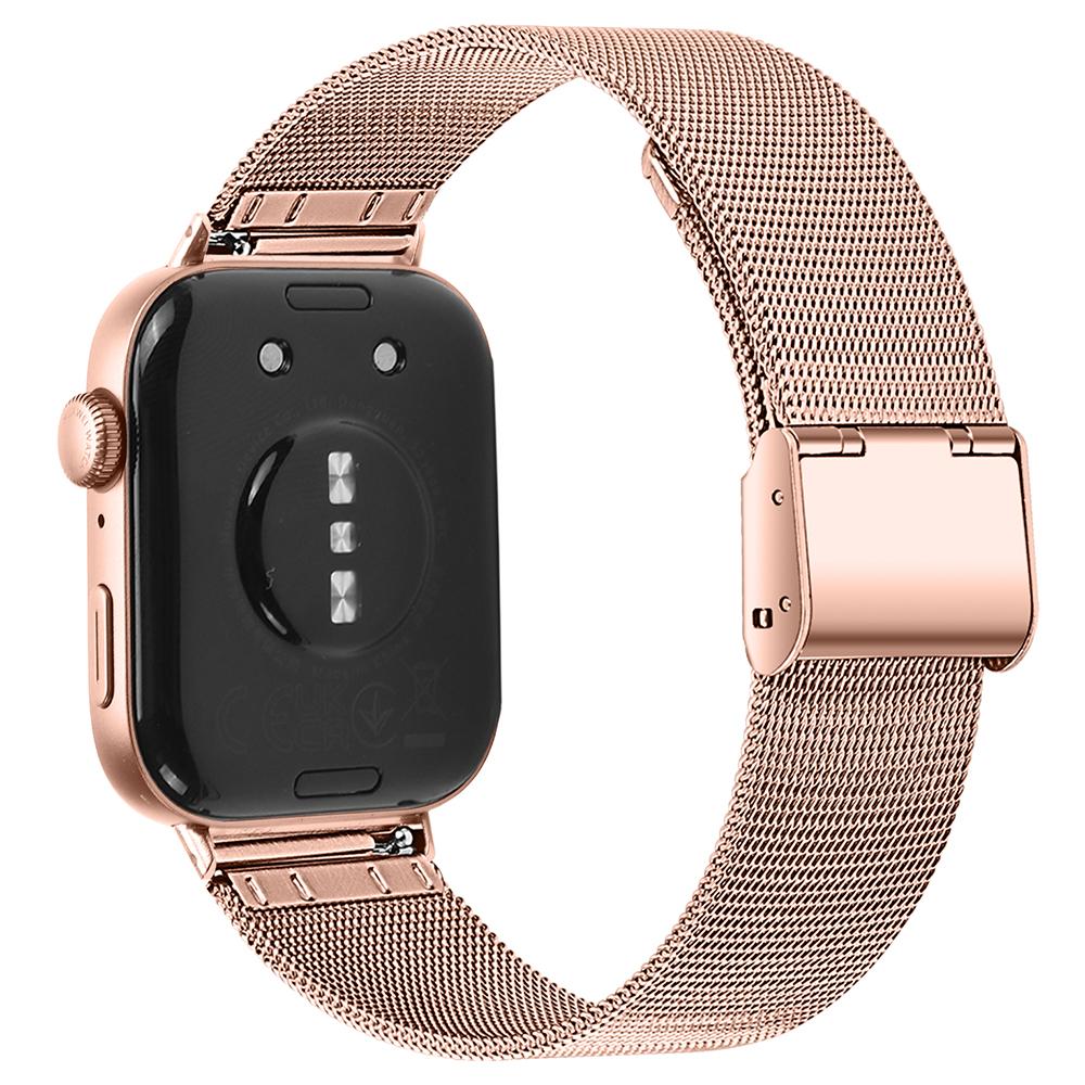 For Huawei Watch Fit 3 Milanese Mesh Band 316L Stainless Steel Watch Strap