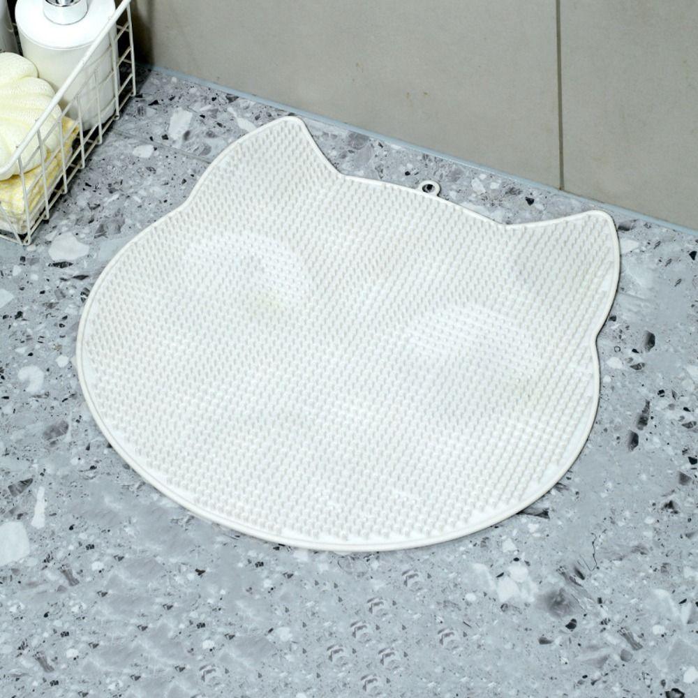 Cartoon Bathroom Non Slip Pad Anti Slip Massage Pad Scrubbing Bath Tool Floor Mat Foot Rubbing