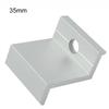 10pcs End Clamp Aluminum End Clamp Convenient Transportation