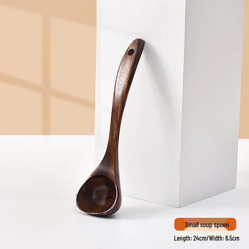 Diran Acacia Wood Long Handle Serving Spoon