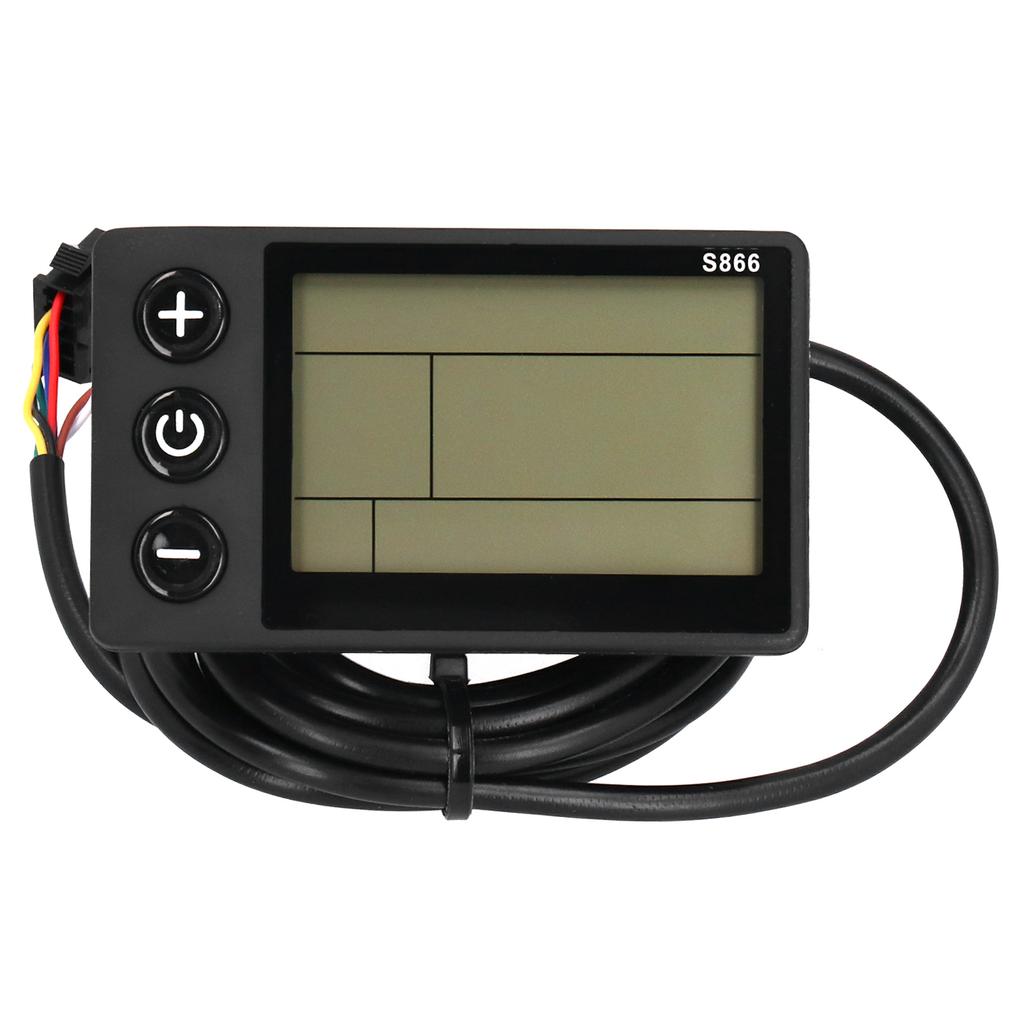 Waterproof LCD Display Panel Lightweight for Electric Bicycle Scooter Riding Accessories48V