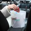 20pcs Car Disposable Trash Bags Self-Adhesive Garbage Bag Traceless Pasting Rubbish Storage Bag for Car/Home/Office