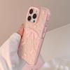 Pink Bow Floral Phone Case Suitable for Apple Phones
