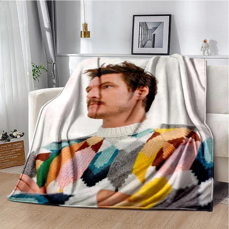29 Style Pedro Pascal Funny Printing Blanket,Soft Throw Blanket for Home Bedroom Bed Sofa Picnic Travel Office Cover Gifts Kids