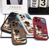 Happy Astronaut Phone Case For IPhone 13 12 11 Pro Max Mini 7 8 6 6S Plus X XS XR SE 2020 2022 Staircase Soft Cover