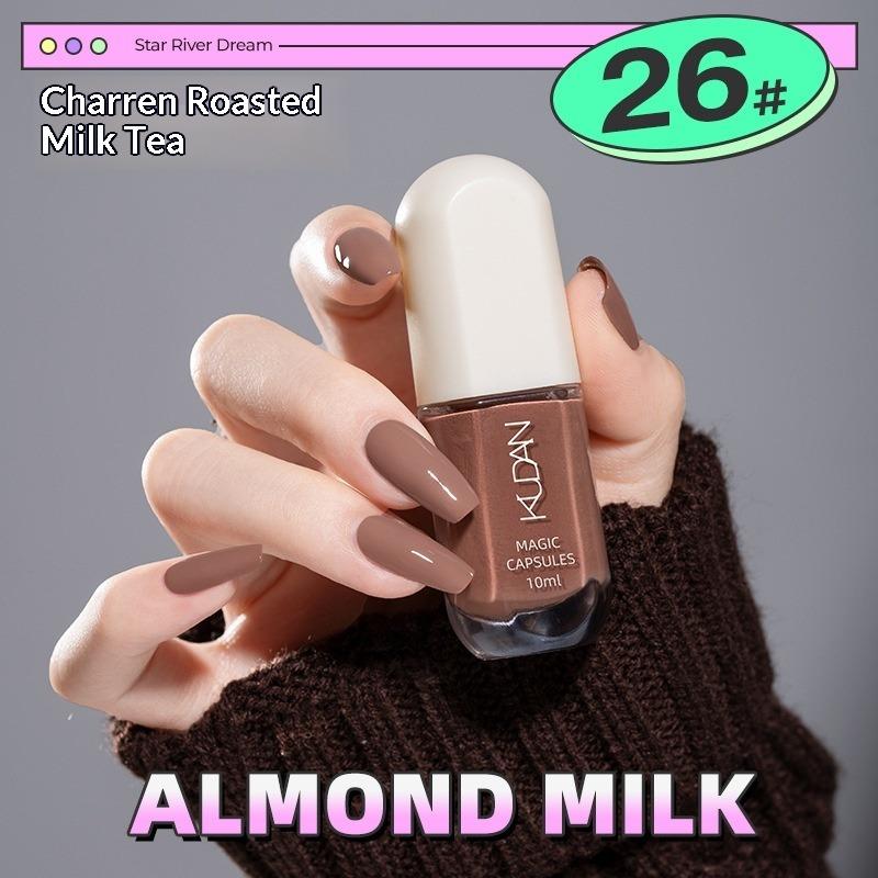 No-bake, Quick-drying, Odorless, Fine Glitter, Sparkly, Nude, Water-based, Peel-off Nail Polish.