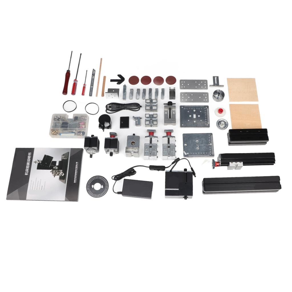 8 In 1 Lathe Mechanical Accessory High Power Bow Type Arm Industrial Supplies 60W