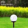 6PC Solar Light Outdoor Solar Garden Light Solar Pathway Landscape Light Waterproof Solar Lawn Lamp For Home Yard Patio Driveway