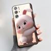 Phone Casing For ZTE Nubia Red Magic 9 9s Pro Plus Case Aesthetic Fashion Cute Cat Black Soft Silicone Shockproof Cover Bumper