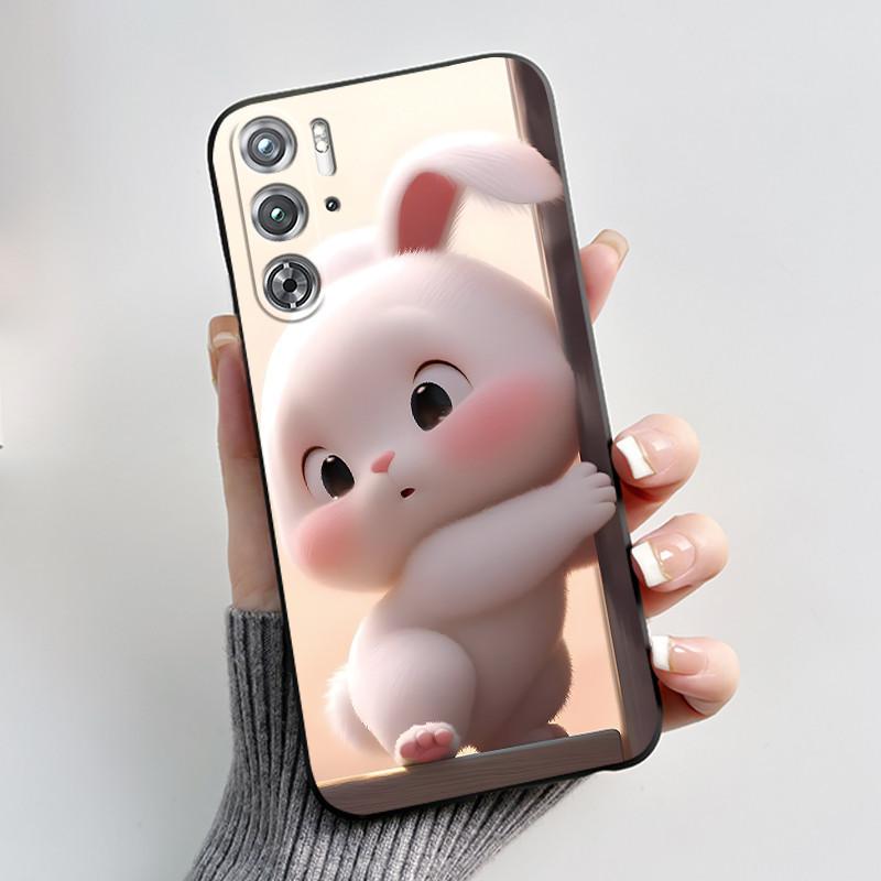Phone Casing For ZTE Nubia Red Magic 9 9s Pro Plus Case Aesthetic Fashion Cute Cat Black Soft Silicone Shockproof Cover Bumper