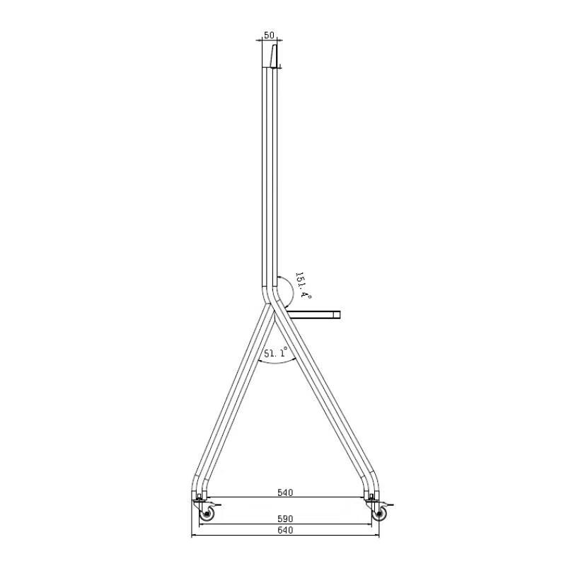 HIKVISION Smart Interactive Conference Flat Panel Mobile Stand (CN version)