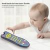 TV Remote Control Toy Learning Remote Toy with Light Music English Learning Toy Early Educational