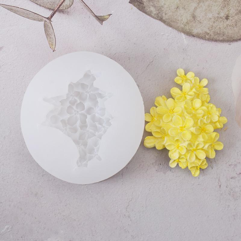 Osmanthus Flower Scented Candle Silicone Mold Perfect For Car Fresheners & Resin Crafts