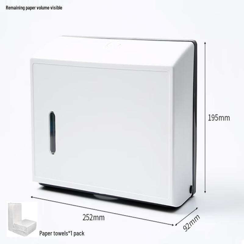 MDNG Wall-Mounted Tissue Box with Storage