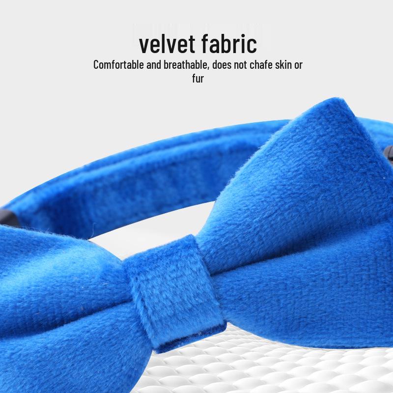 Pet Safety Bowknot Collar with Bell and Anti-Choke Buckle for Cats and Puppies