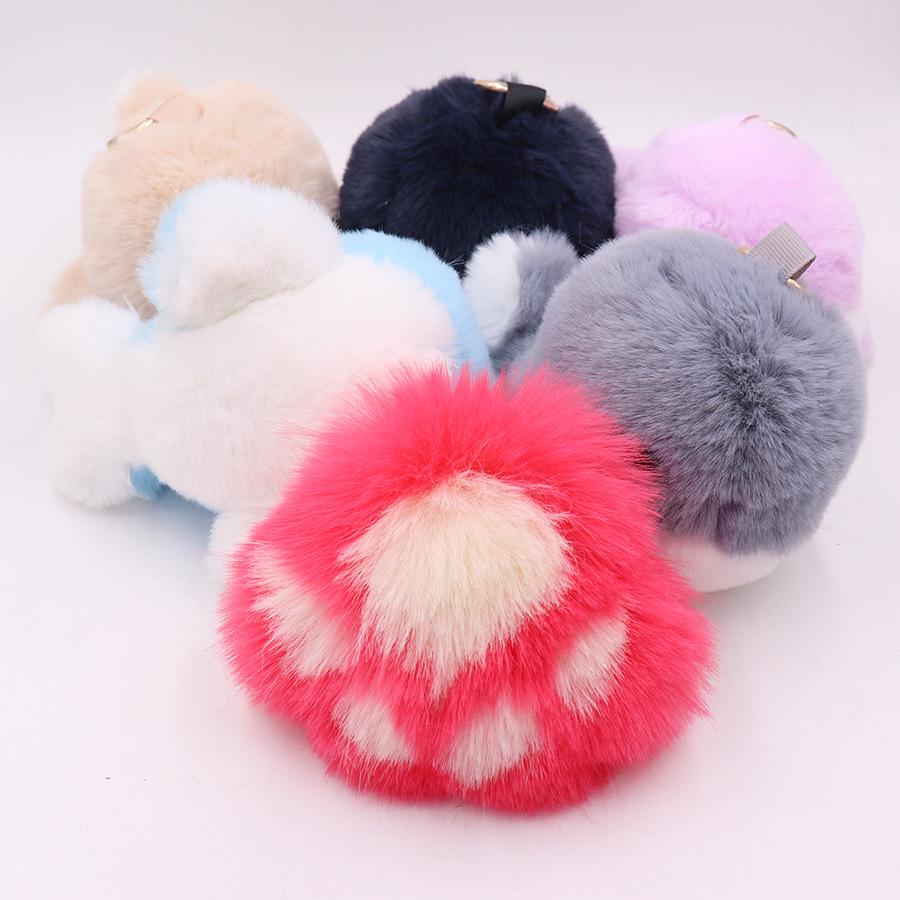 Winter Hot-Selling Plush Whale Pendant: Keychain & Ornament for Car or Bag