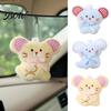 Mini Toy for Schoolbags Cartoon Bow Mouse Plush Pendant, Stuffed Chef Hat Backpack Decorative Pendant Bag Charm, Hanging Embroidered Animal Doll with