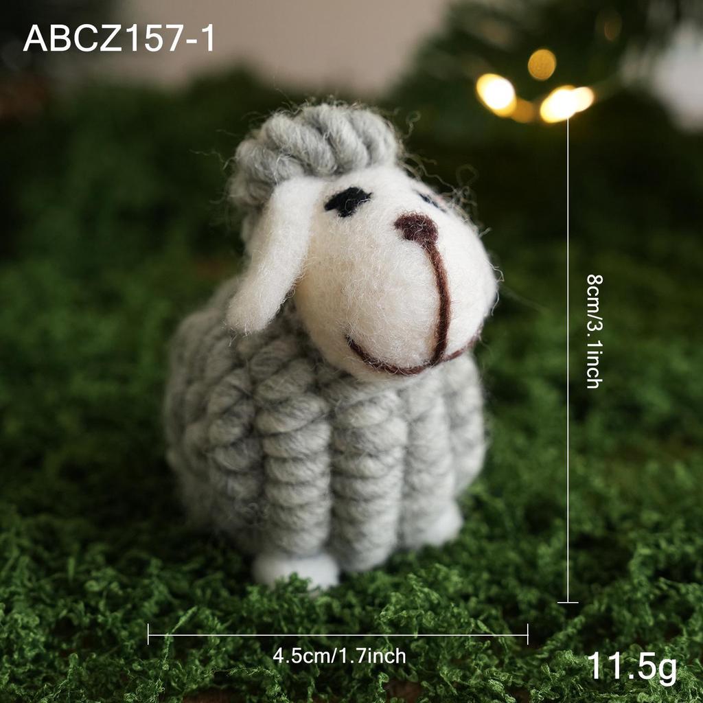 Christmas Plush Sheep Doll: Children's Gift & Home Decor Ornament