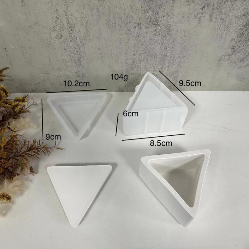 Storage Box Mold Hexagon Silicone Mold DIY Aromatherapy Gypsum Candle Jar Jewelry Box Epoxy Resin Molds Home Decorations