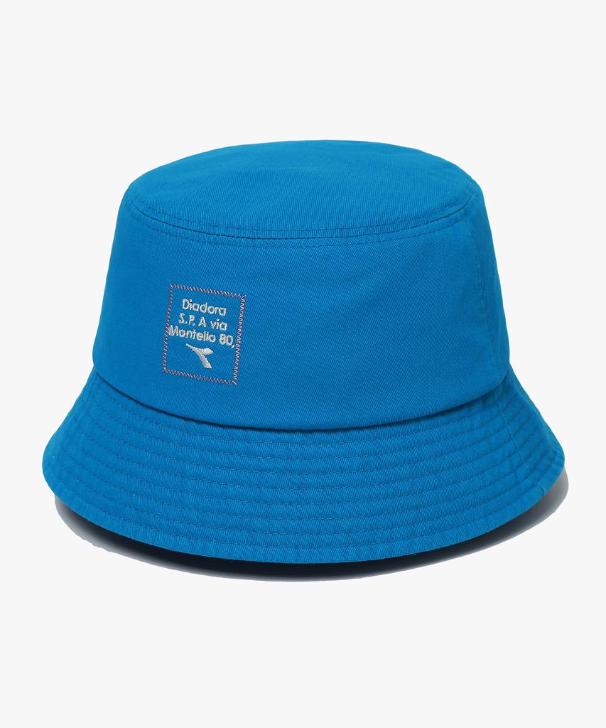 diadora Box Logo Bucket Hat Blue