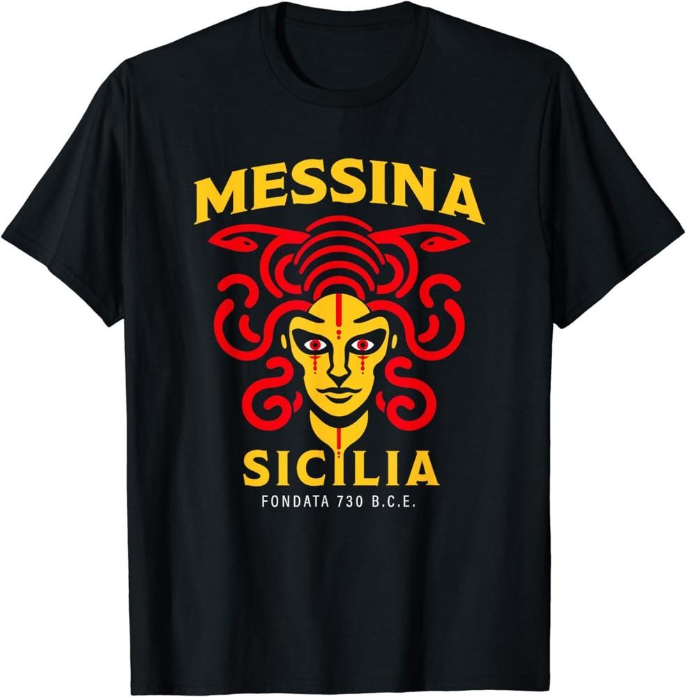 

Sicilian Design Medusa Trinacria Sicily Best Gift TShirt S5XL Unisex T-Shirt XXXXL