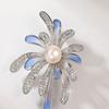 Senior Brooches Flower Leaf Brooch Pins for Women Suit Pendant  Fashion Brooches Jewelry