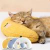 Super Soft Four-season Pet Pillow, Arched Design for Neck Support, Suitable for Small Cats and Dogs of Different Body Types.