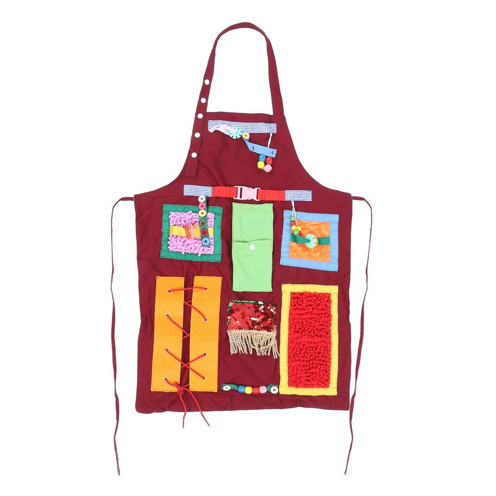 Elderly Apron Dementia Blanket Multifunctional Anxiety Relief Easy To Store Soft Seniorsensory Aid