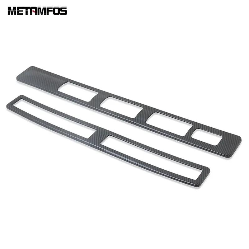 Accessories For Toyota Rush 2018      2024 Carbon Fiber Car Roof Rear Air Condition Vent Outlet Cover Trim